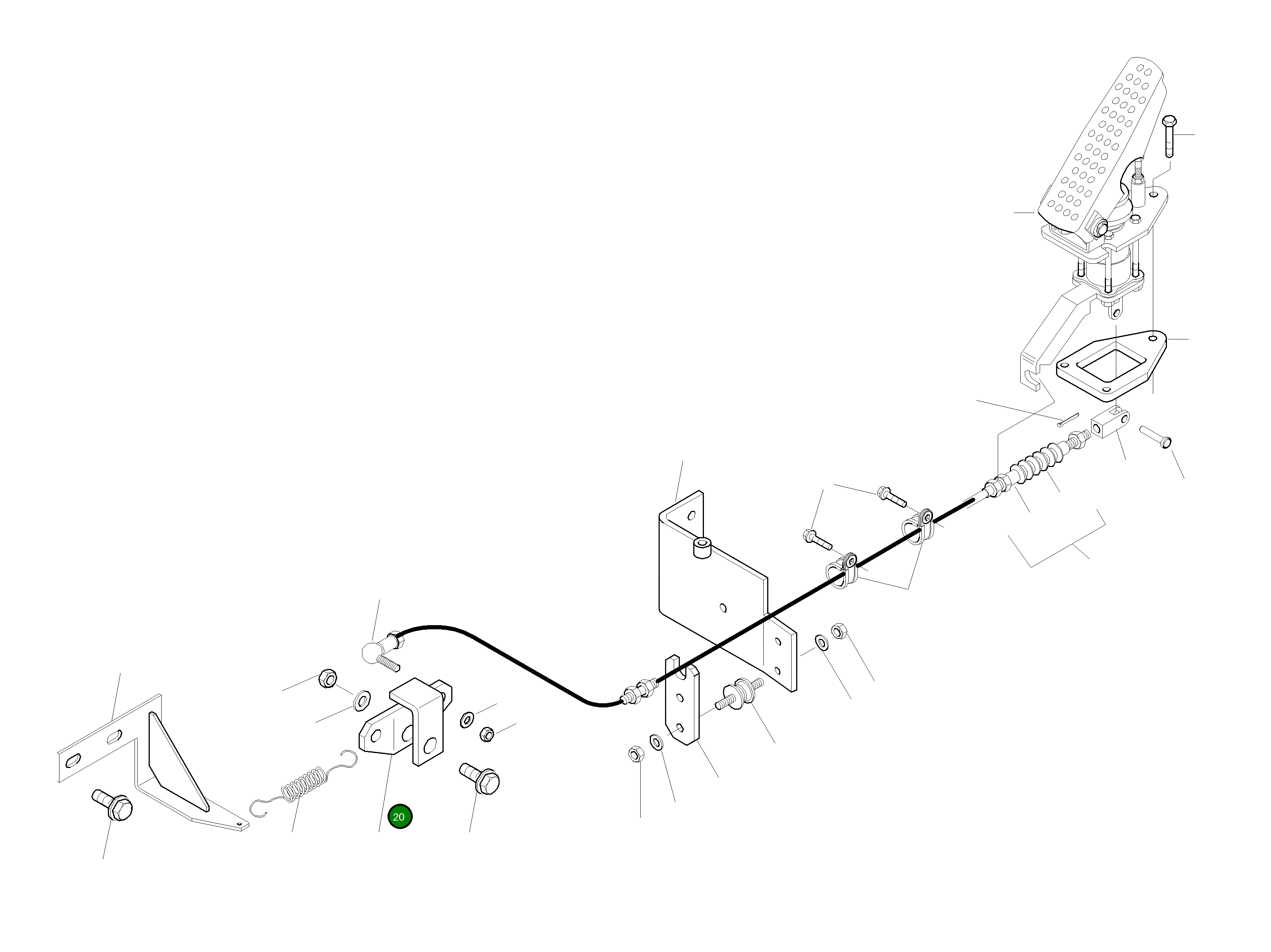 Рычаг 421-43-H1170 Komatsu