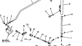Вилка 04210-21664 Komatsu