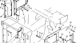 Крышка 561-89-63561 Komatsu