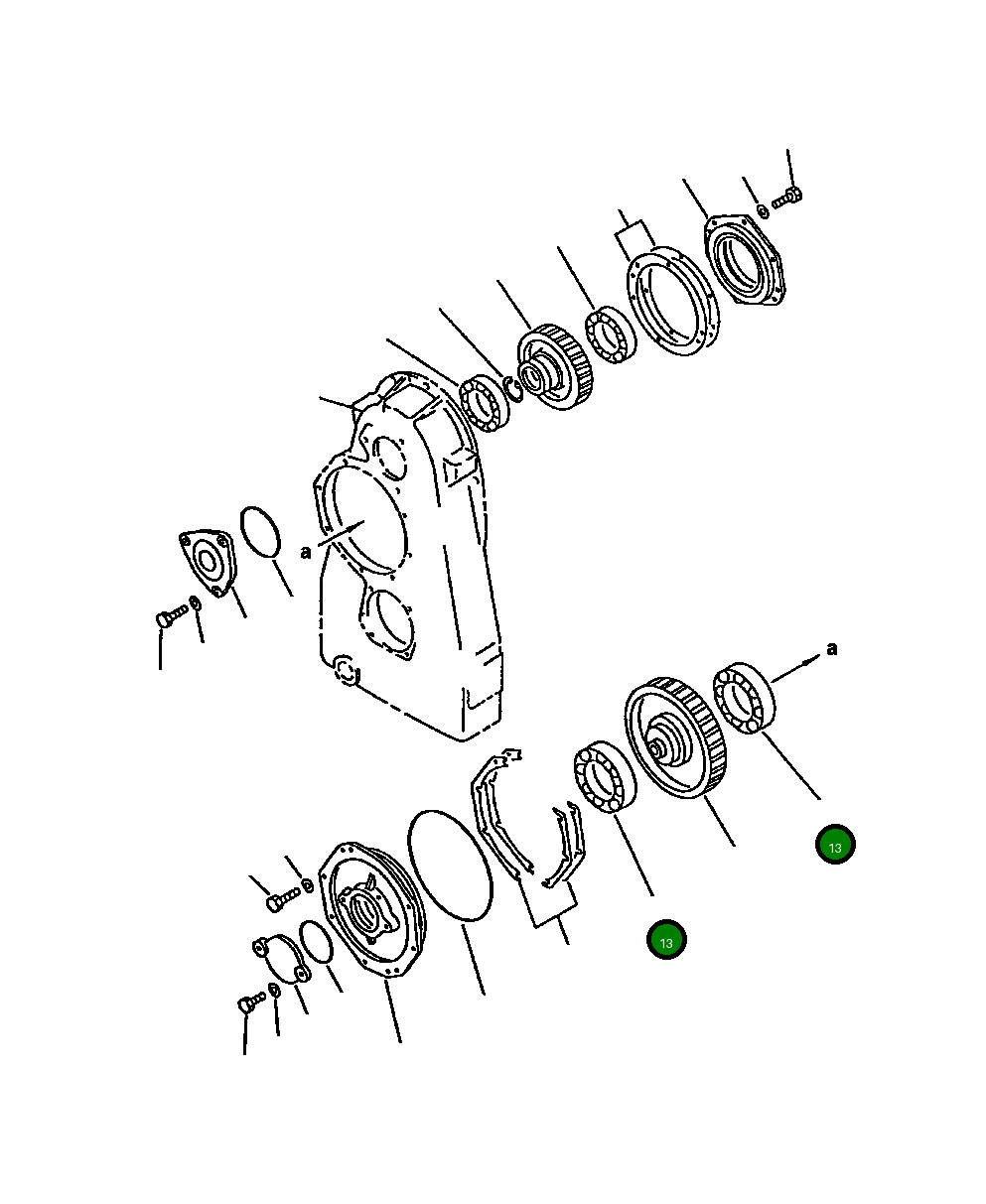 Подшипник 421-15-13450 Komatsu