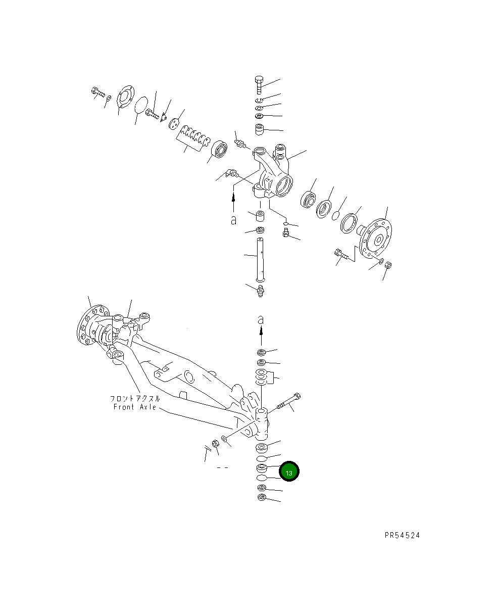 Подшипник 235-27-11280 Komatsu