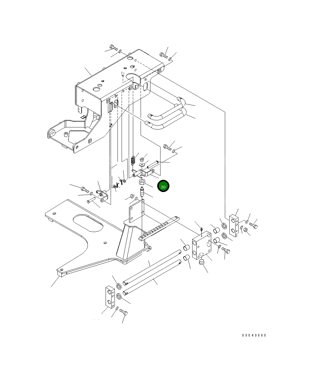 Рычаг 425-S33-3240 Komatsu