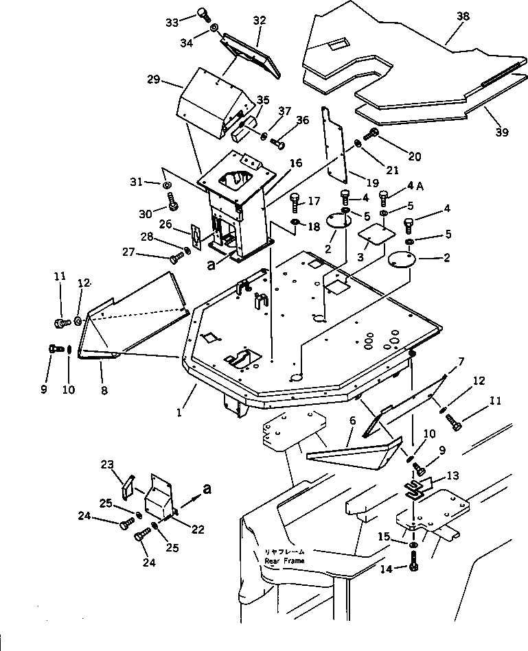 Крышка 419-942-1220  Komatsu