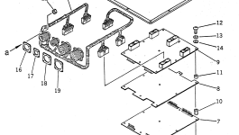 Крышка 7816-12-2020  Komatsu