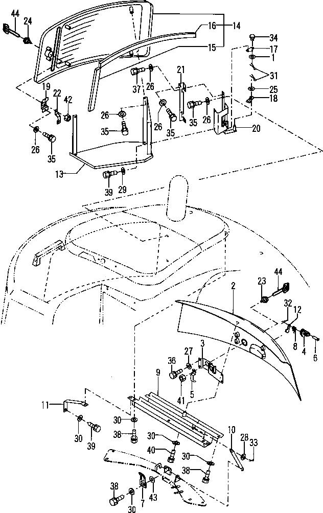 Крышка YM172987-65810 Komatsu
