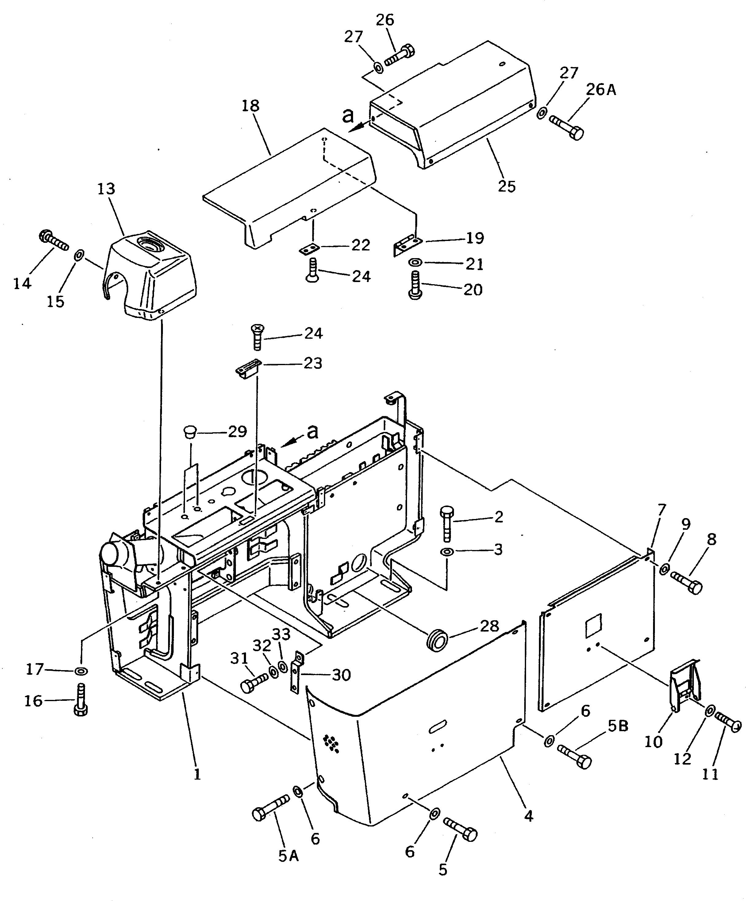 Крышка 20Y-43-15570 Komatsu