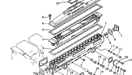 Крышка 6162-13-4661  Komatsu