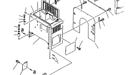Крышка,R.H 421-54-21380 Komatsu