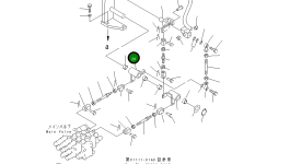 Рычаг 21U-43-25820 Komatsu