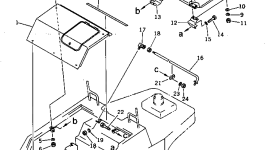 Крышка 257-10-36500 Komatsu