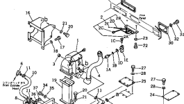 Крышка 566-07-45170  Komatsu