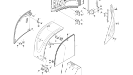 Крышка K1008935C Komatsu
