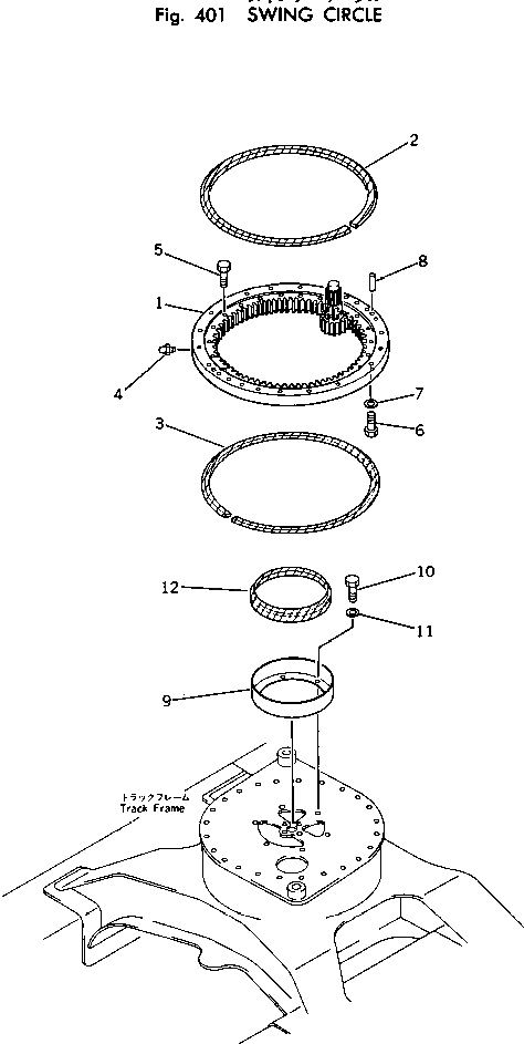 Крышка 203-30-37110 Komatsu