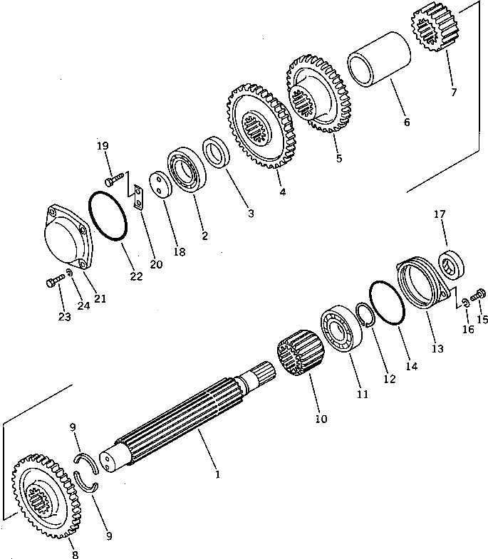 Крышка 130-14-64580 Komatsu