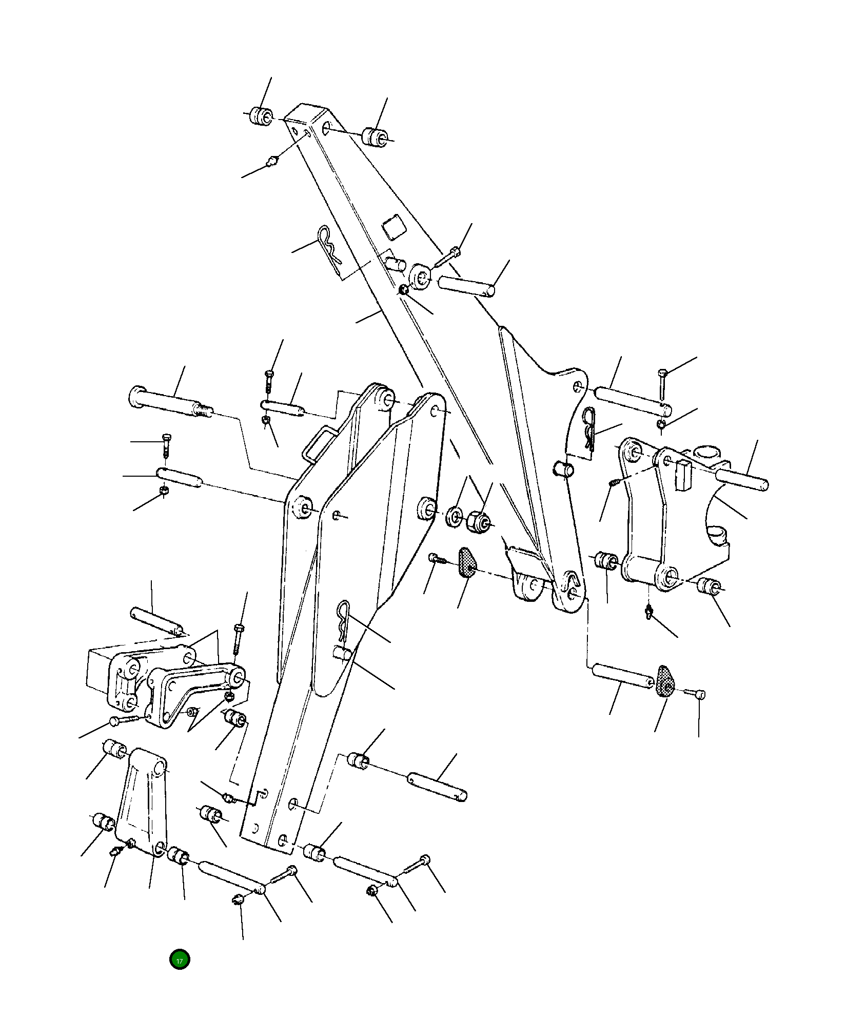 Рычаг UE2510803 Komatsu