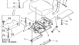 Пластина 120-57-41150 Komatsu