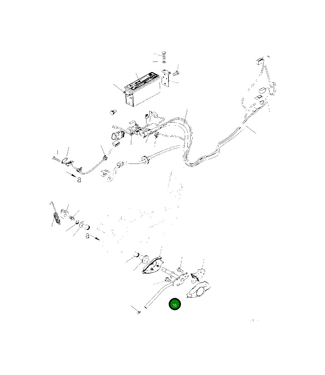 Рычаг 2A5-43-12911 Komatsu