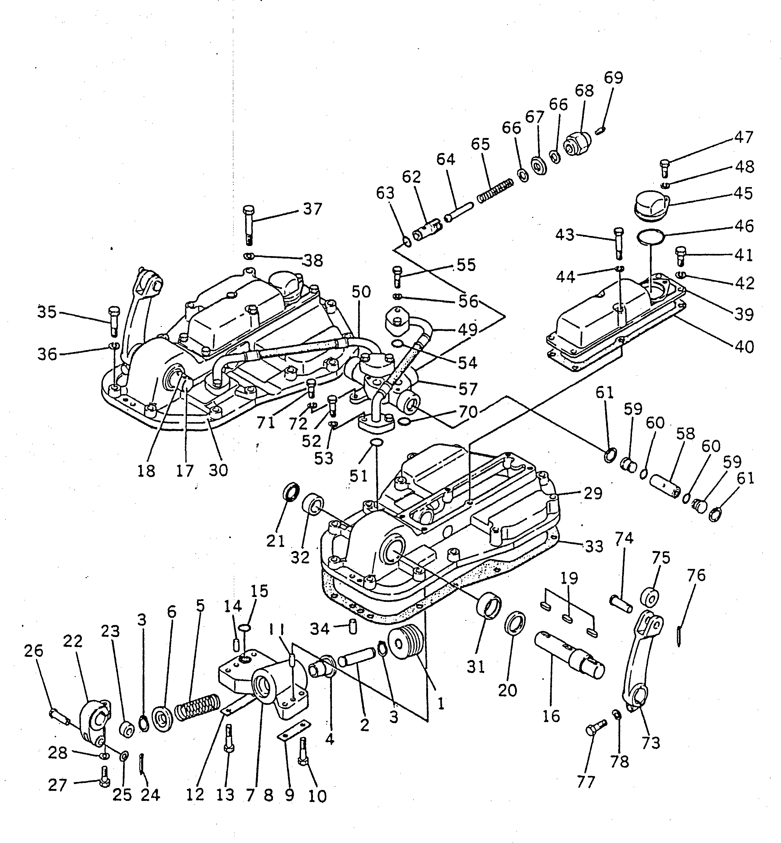 Крышка 178-33-12230 Komatsu
