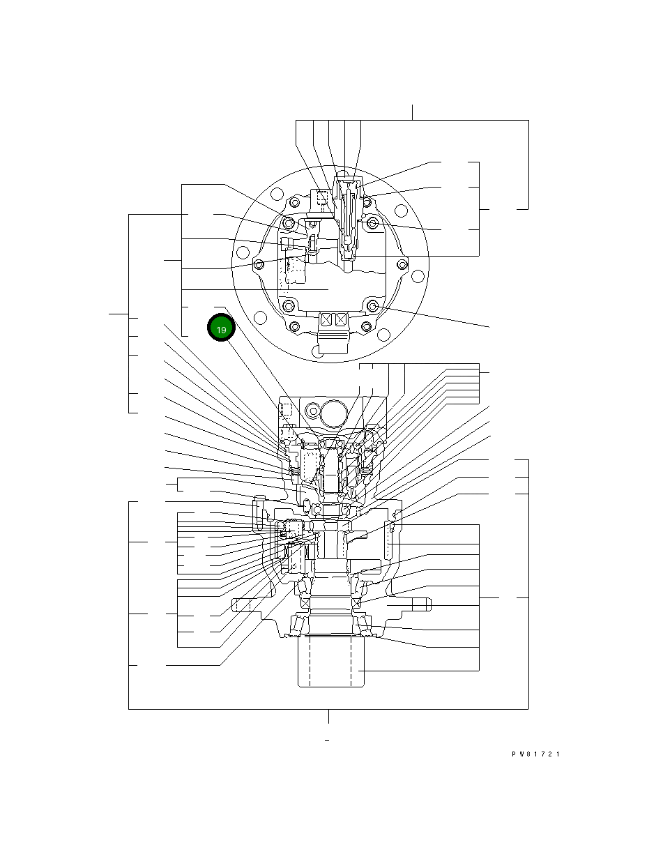 Подшипник YM24101-062010 Komatsu