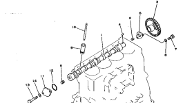 Крышка 6130-22-6310 Komatsu