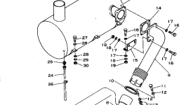Крышка 6991-11-5970  Komatsu