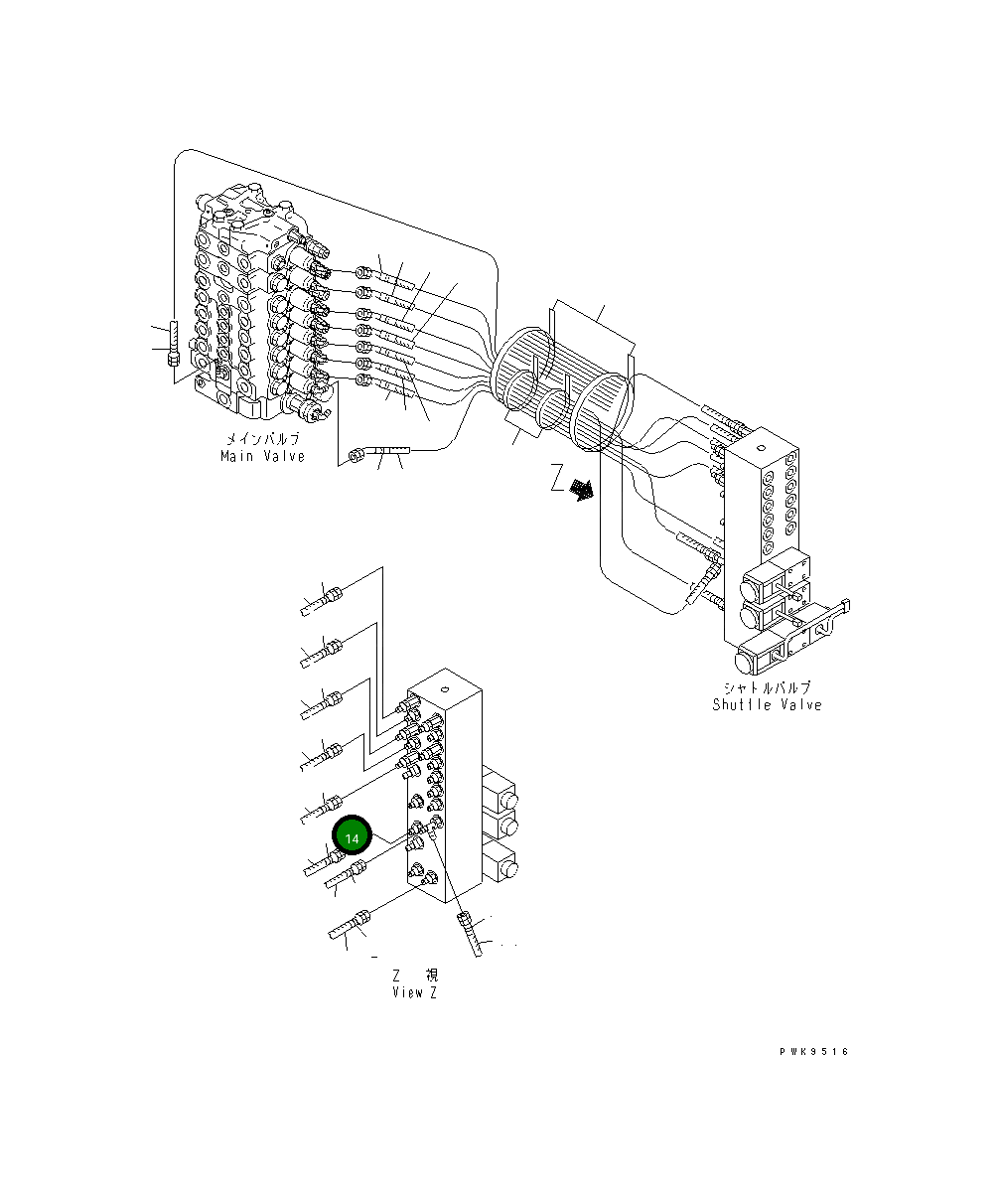 Пластина, B2 20E-62-K7650 Komatsu