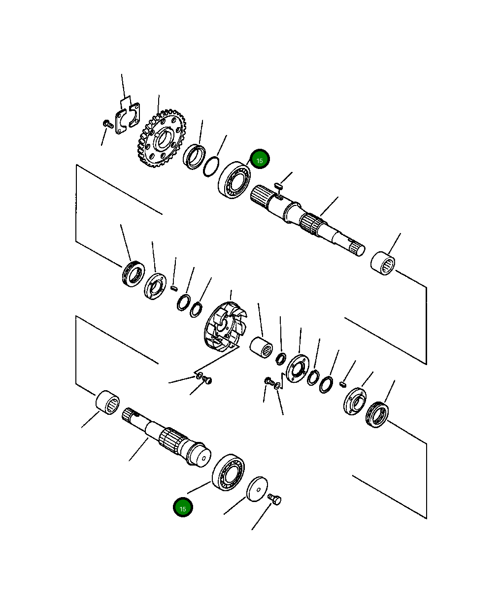 Подшипник 708-27-12730 Komatsu