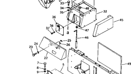 Крышка 20T-54-26440 Komatsu