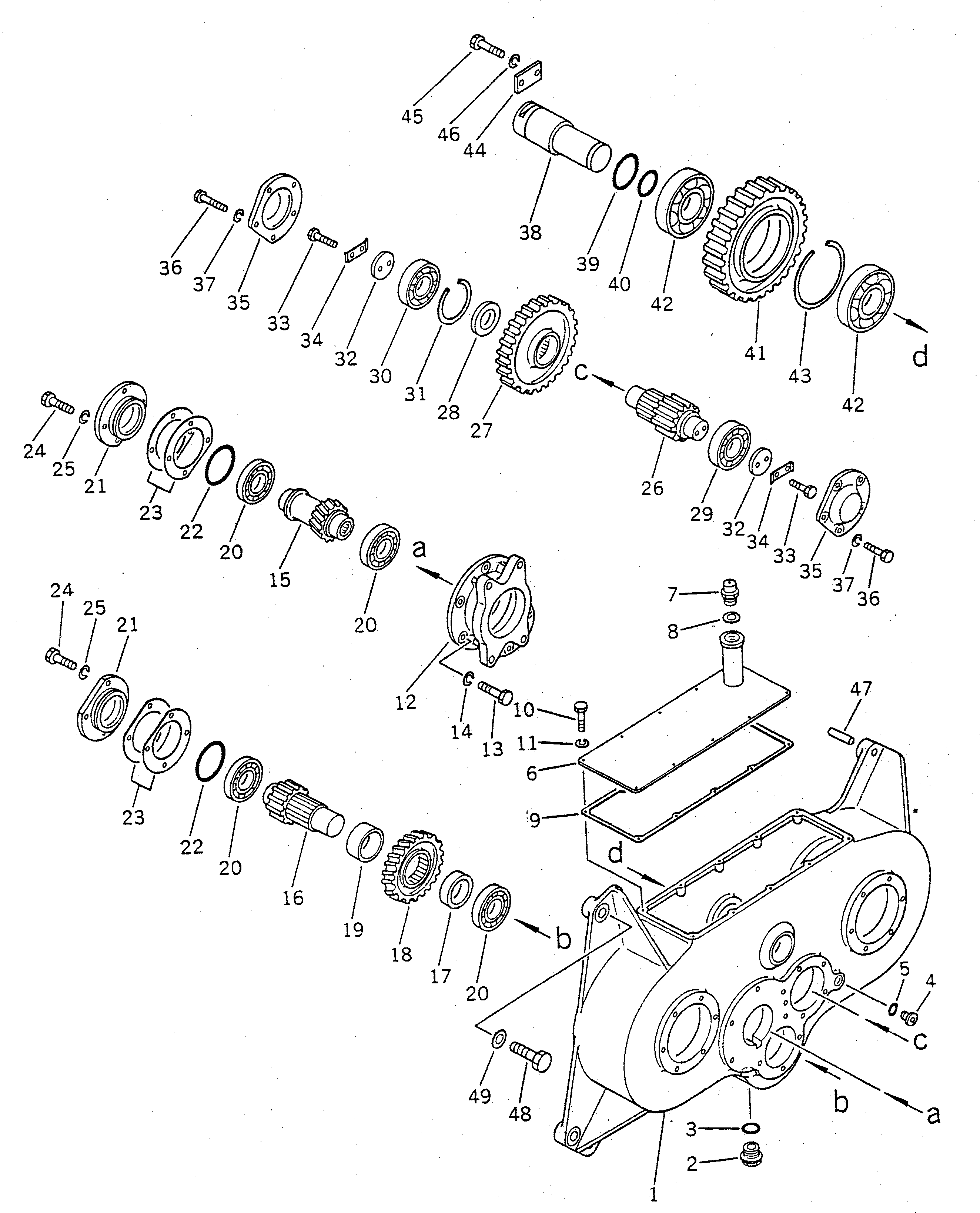 Крышка 22W-75-11350 Komatsu