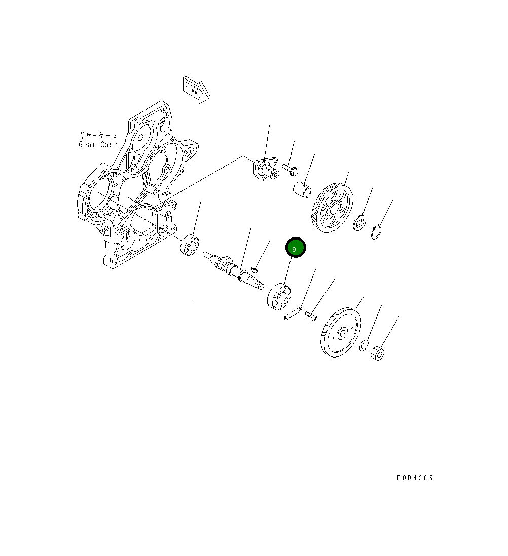 Подшипник YM24101-060034 Komatsu
