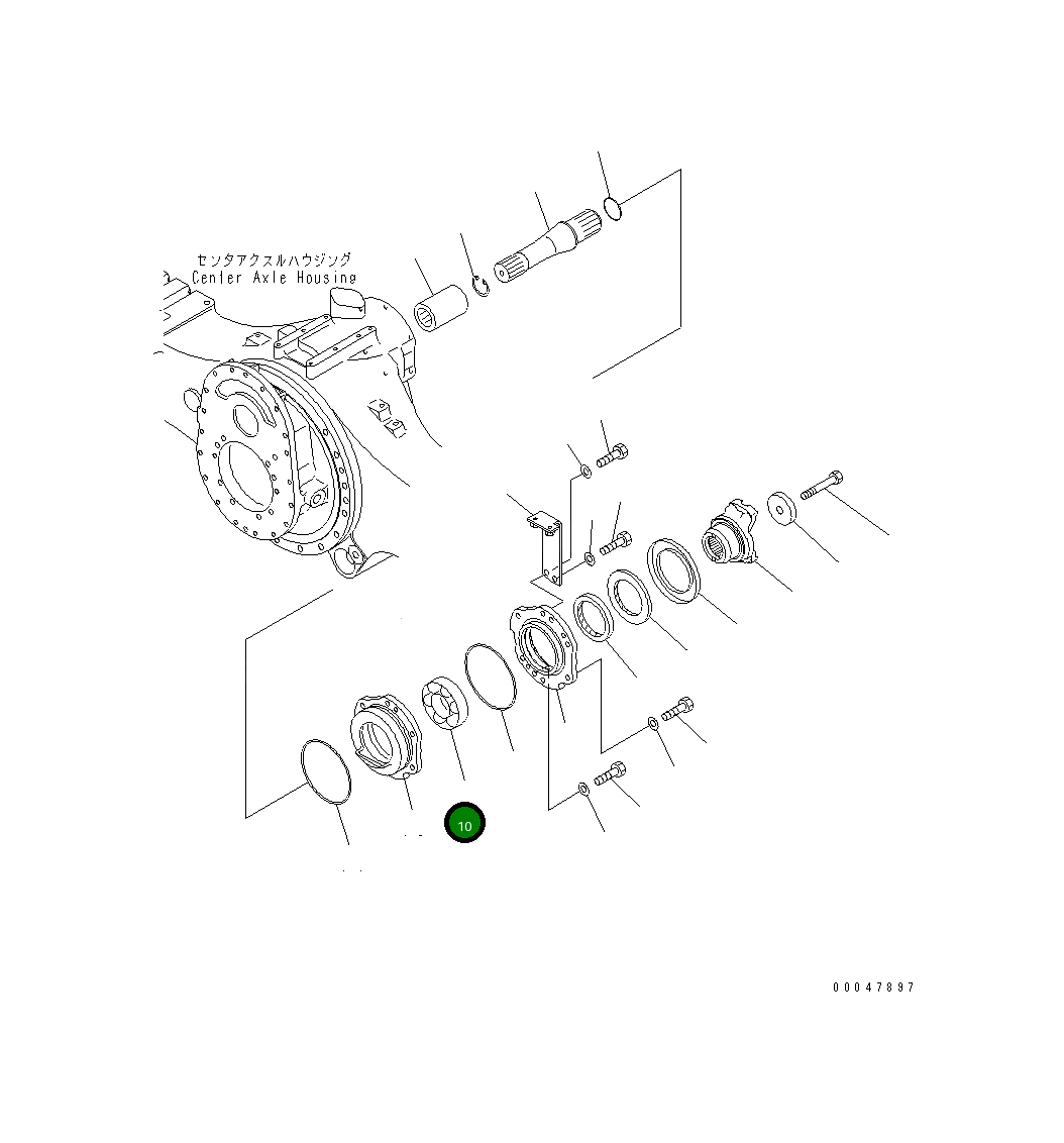Подшипник 06340-06312  Komatsu