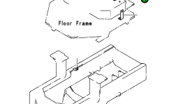 Крышка 416-942-1443  Komatsu