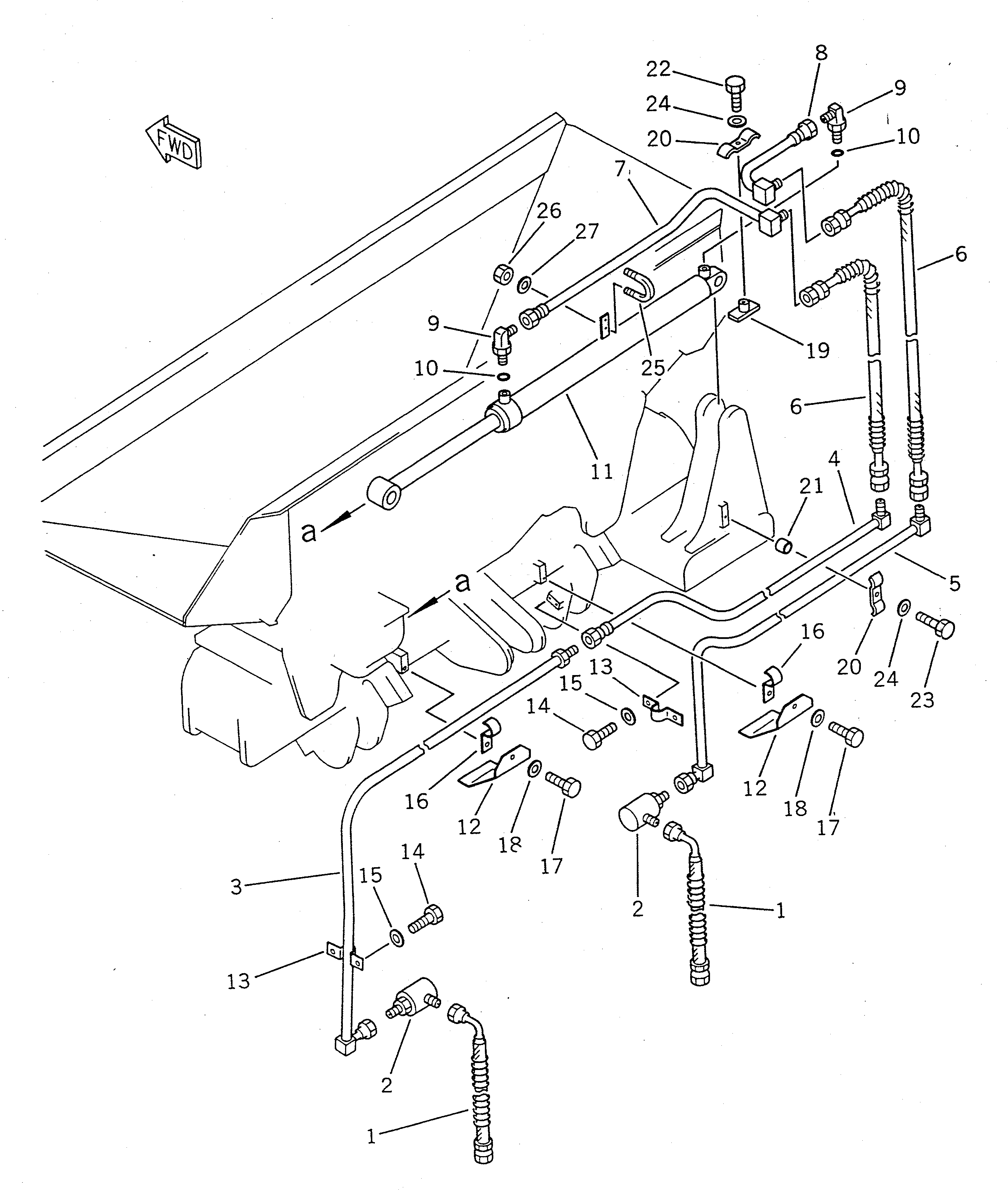 Крышка 416-825-1690 Komatsu