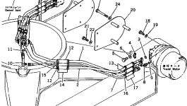 Крышка 21K-62-23130 Komatsu