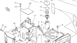 Крышка 566-60-83140 Komatsu