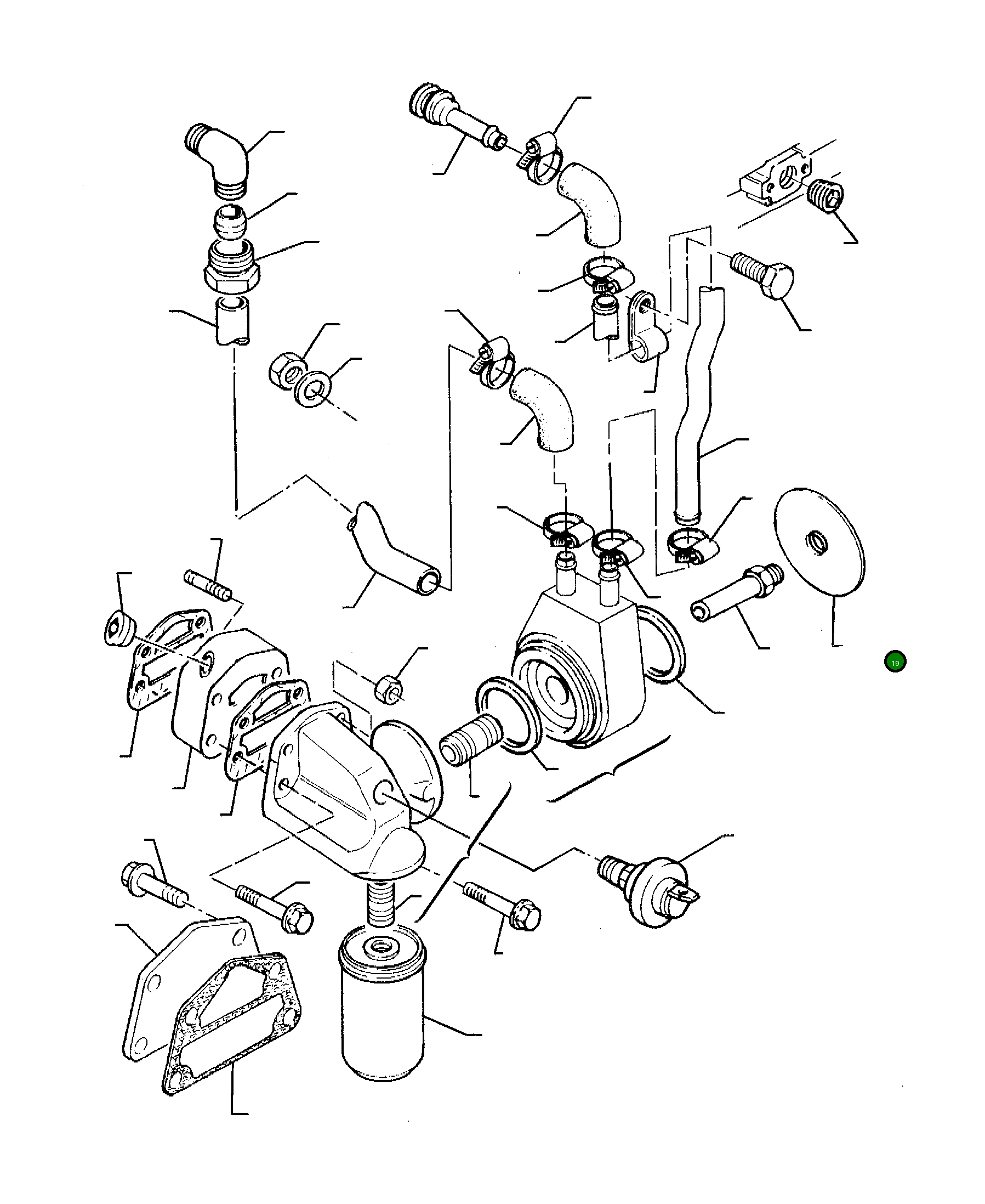 Крышка P3746E001 Komatsu