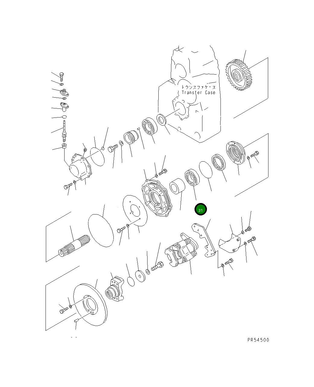 Подшипник 234-15-29350 Komatsu