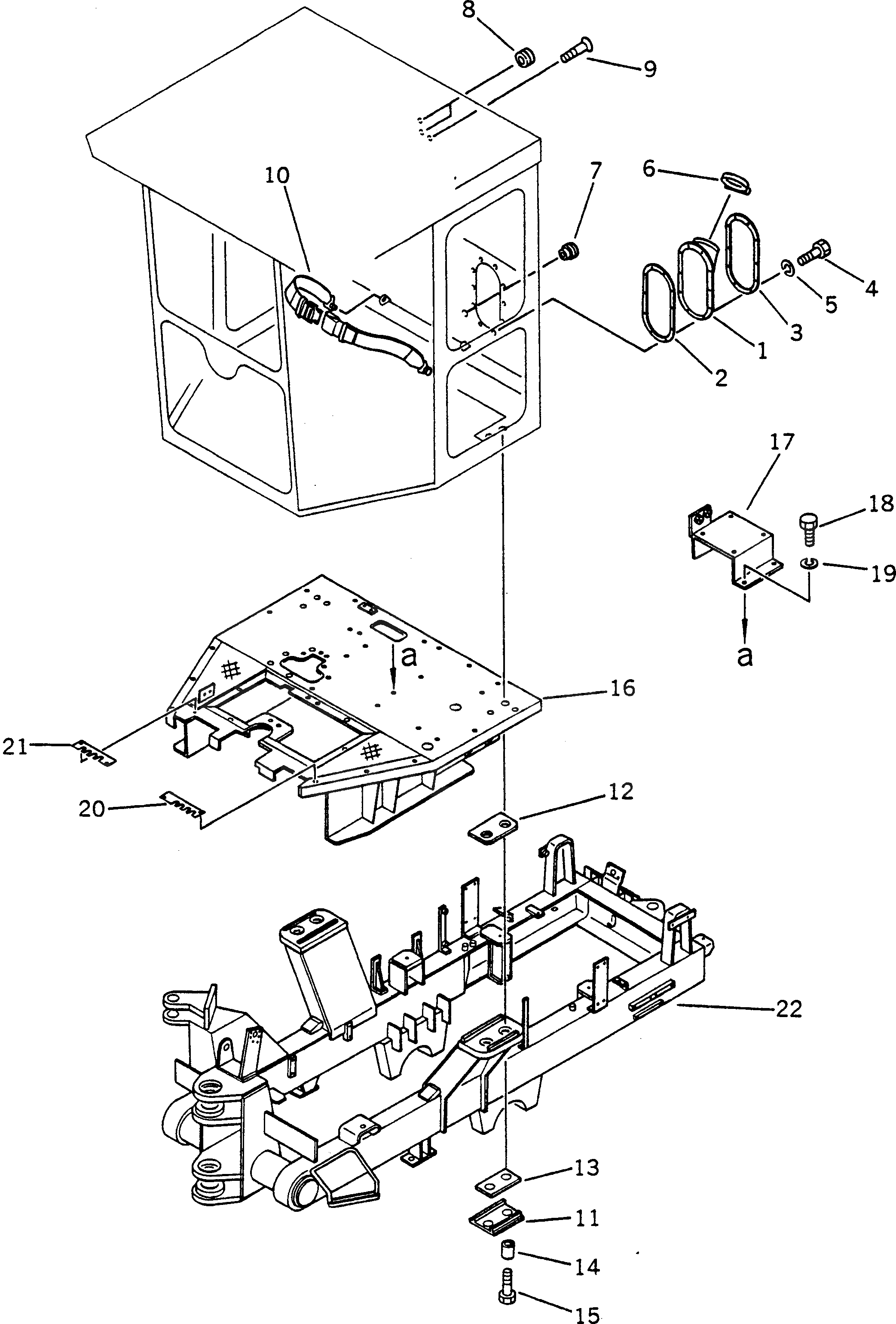 Крышка 237-957-1230 Komatsu