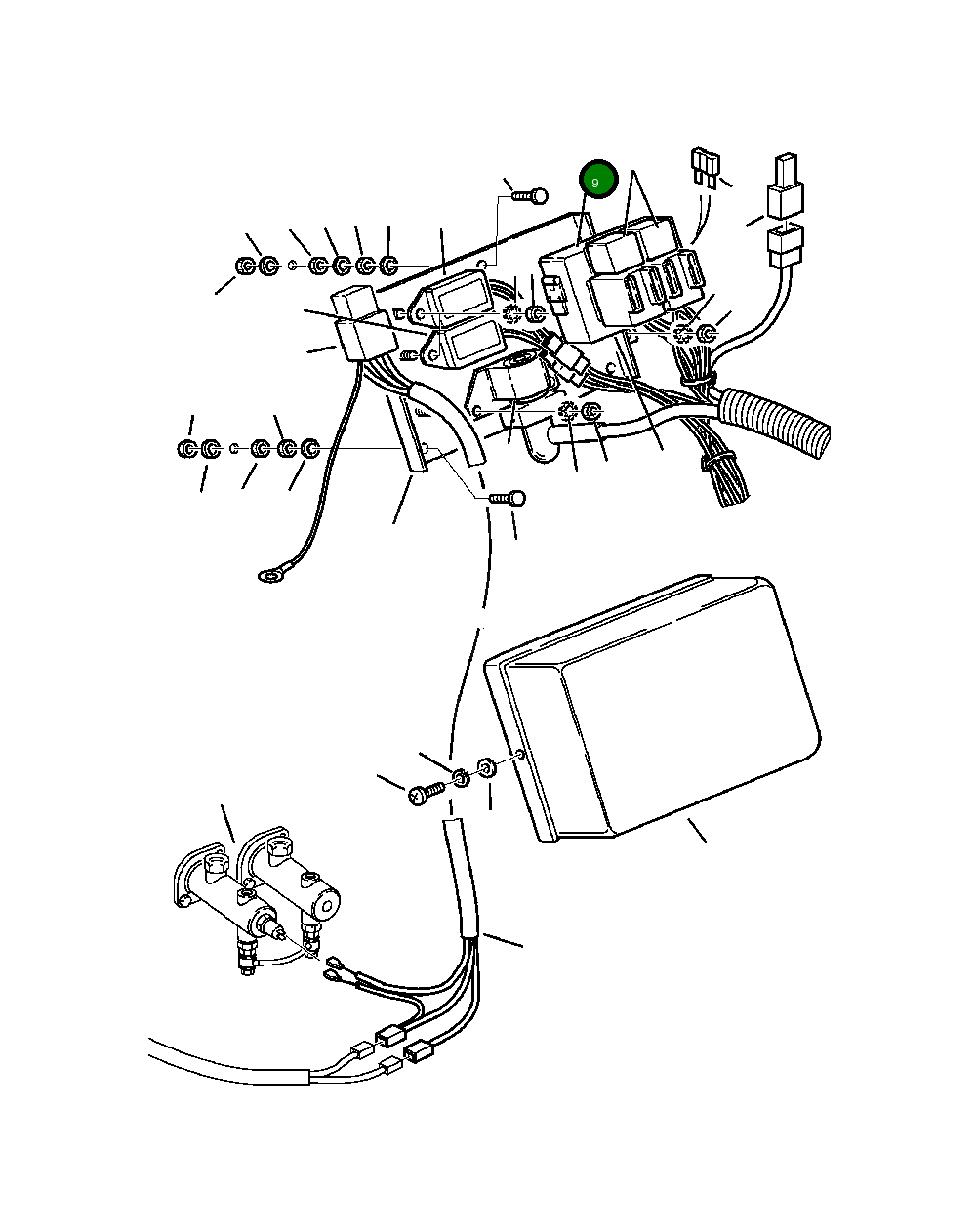 Крышка 885411249 Komatsu
