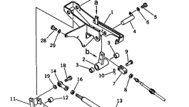 Кронштейн 203-43-44241 Komatsu