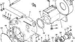 Крышка 124-960-2420 Komatsu