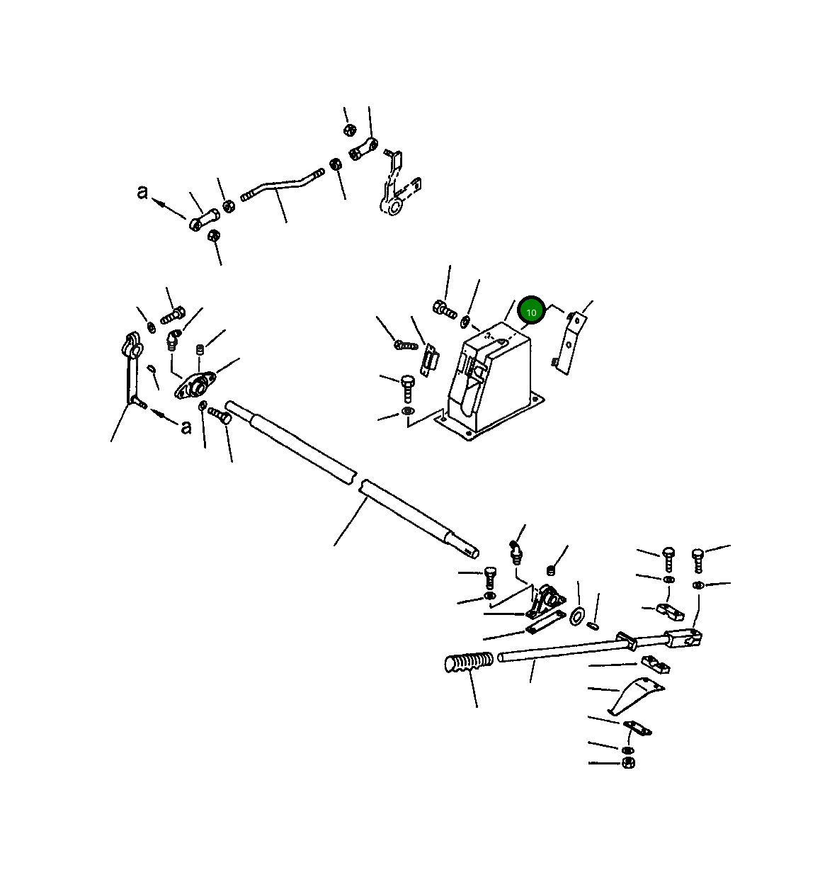 Крышка EH3220 Komatsu