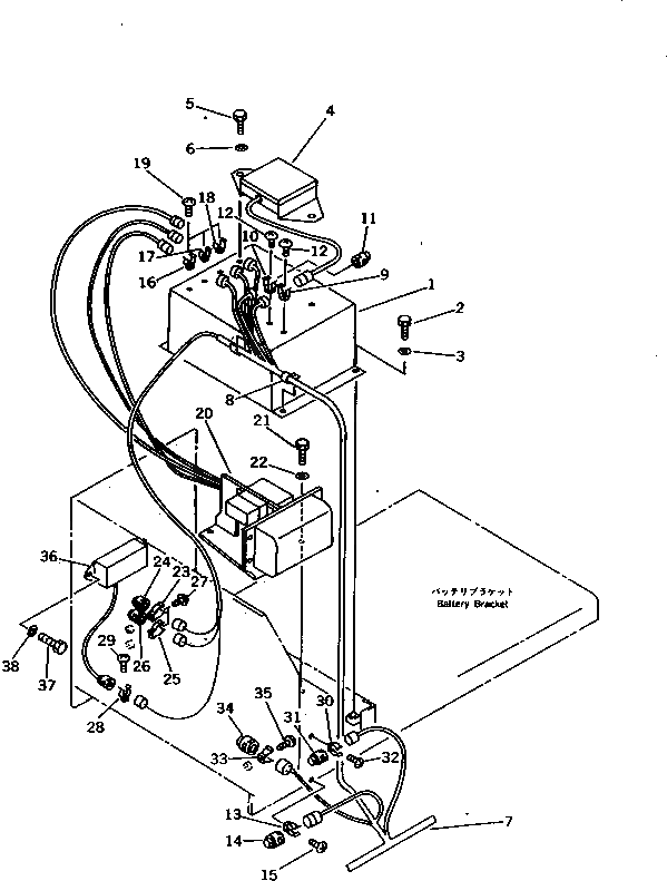 Крышка 21N-06-11290  Komatsu