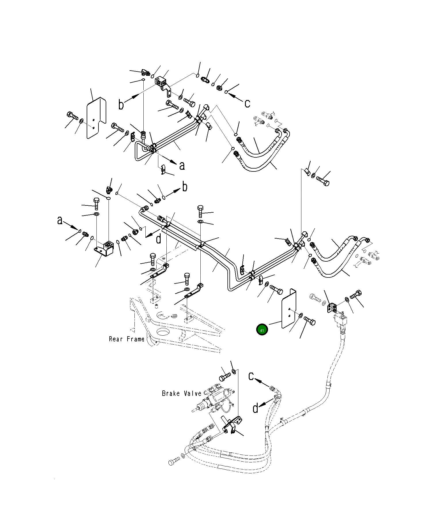 Крышка,LH 23H-43-16510 Komatsu