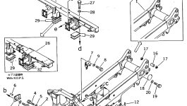 Кронштейн 569-46-62511 Komatsu
