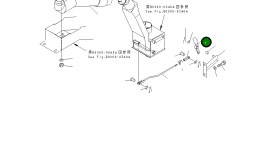 Рычаг 21J-01-11561 Komatsu