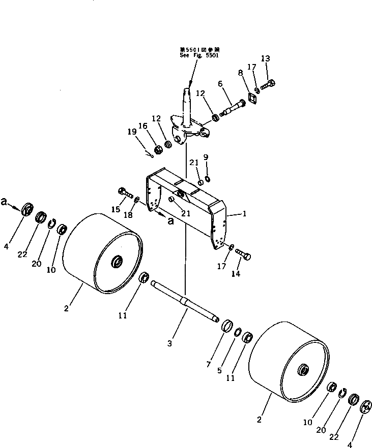 Подшипник 06006-06007 Komatsu