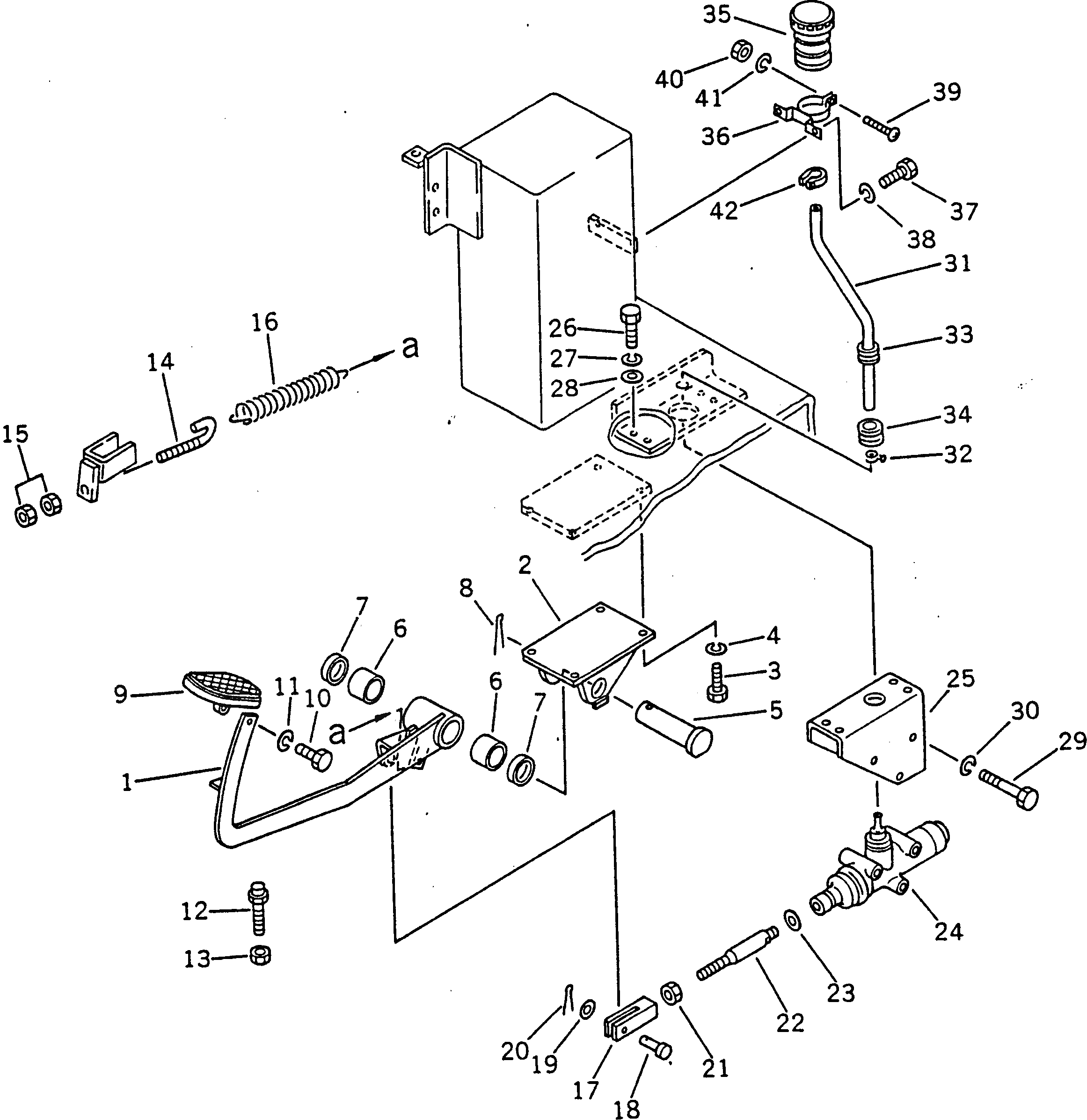 Рычаг 238-43-13110 Komatsu