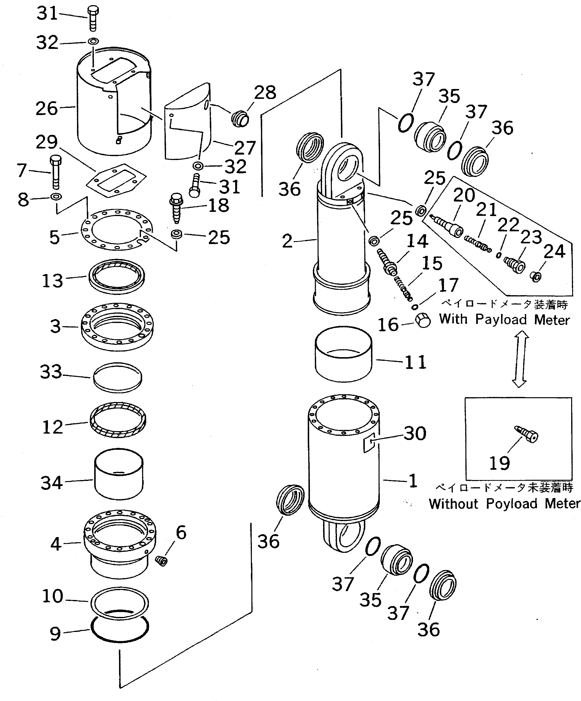 Крышка 569-50-64221  Komatsu