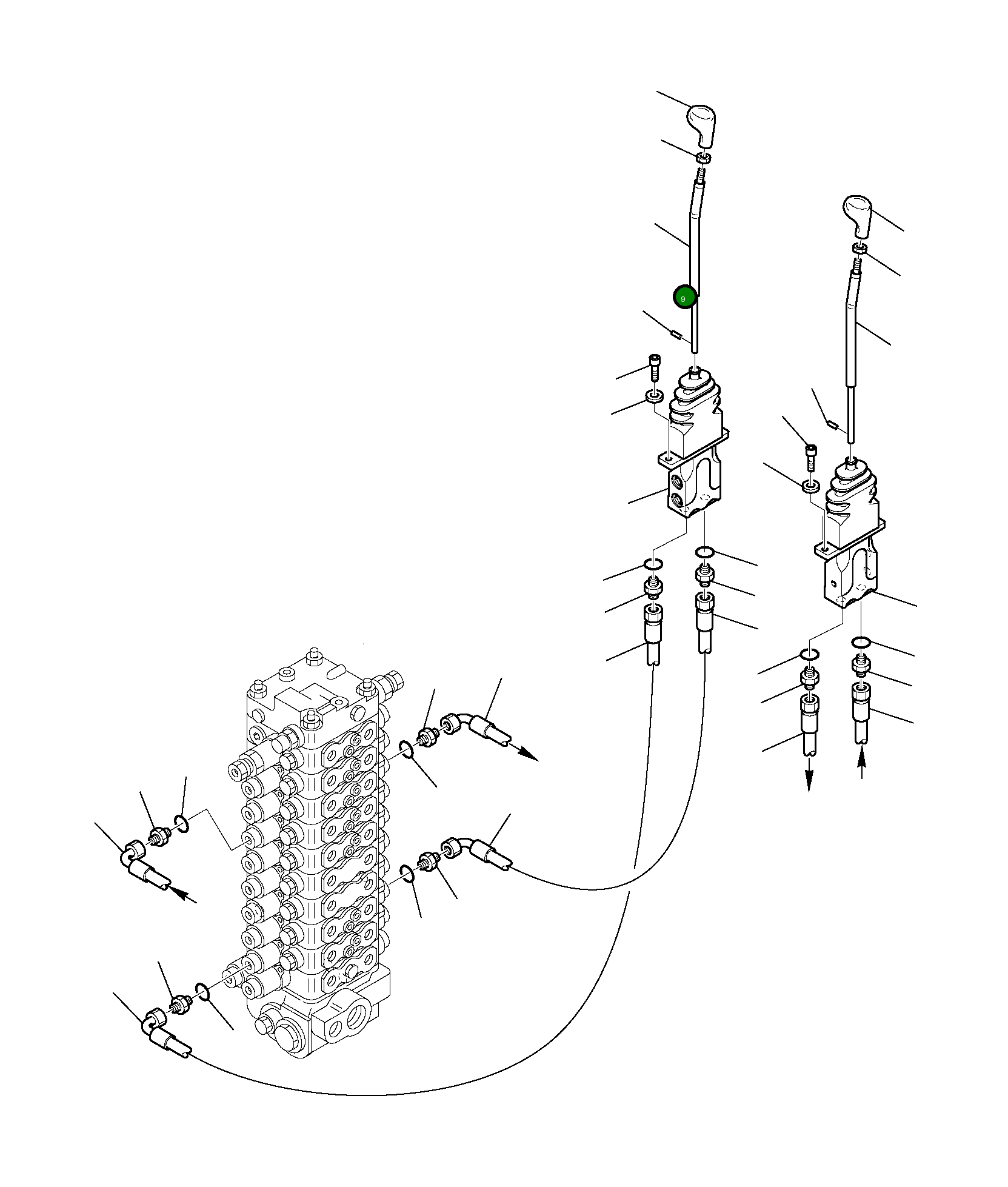 Рычаг 22E-43-11421 Komatsu